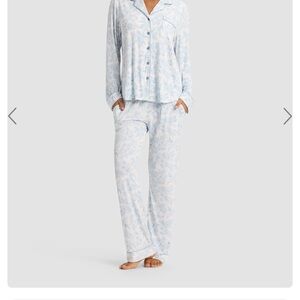 Cozy Earth Women's Bamboo Stretch-Knit Long Sleeve Pajama Set